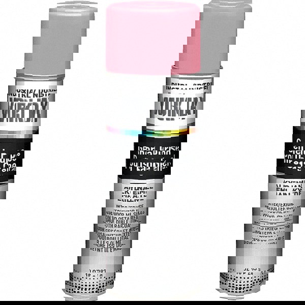 Enamel Spray Paint: Pink, Gloss, 10 oz